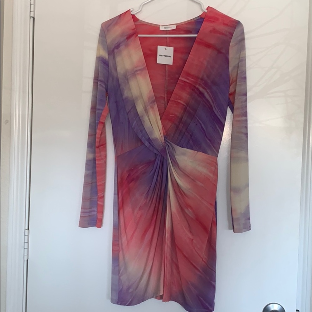 Tie Dye Mini Dress